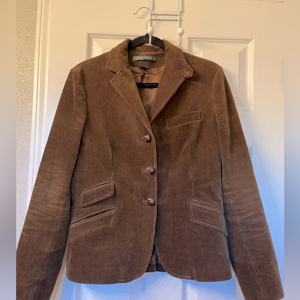 Worn Twice Med Ralph Lauren Corduroy Blazer